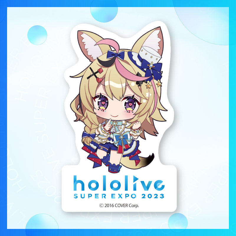 "hololive SUPER EXPO 2023" Chibi Sticker Bright Outfit Ver. - Gen 5 & Secret Society holoX
