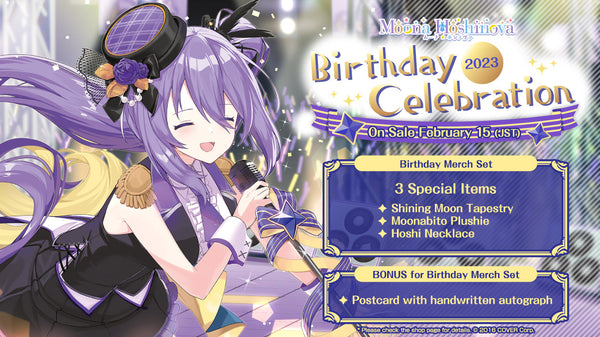 [20230215 - 20230515] "Moona Hoshinova Birthday Celebration 2023" Birthday Merch Set