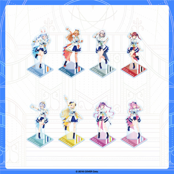 "hololive production" 3D Acrylic Stand Bright Outfit Ver. - Gen 3 & Gen 4