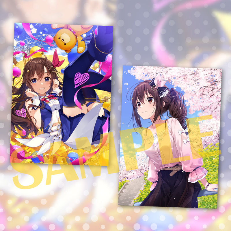 [20210515 - 20210621] "Tokino Sora Birthday 2021" Double-sided file folder (Art by おるだん-sensei)