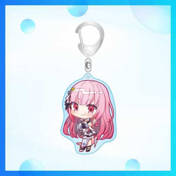 "hololive SUPER EXPO 2023" Chibi Acrylic Keychain Bright Outfit Ver. - hololive English