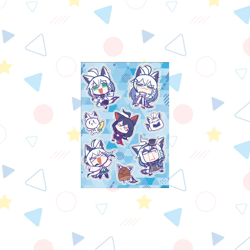 [20221005 - 20221107] "Shirakami Fubuki Birthday Celebration 2022" Fubuki & Mascot Sticker