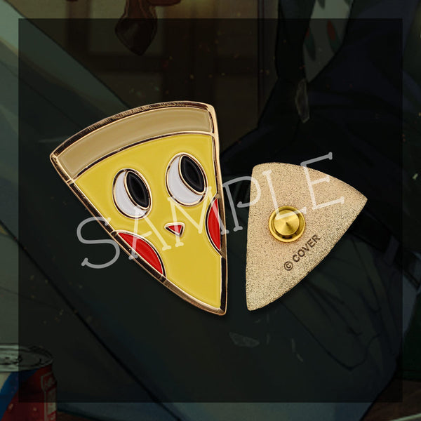 [20210908 - 20211011] "Arurandeisu 2nd Anniversary" Pizza-kun Pin Badge