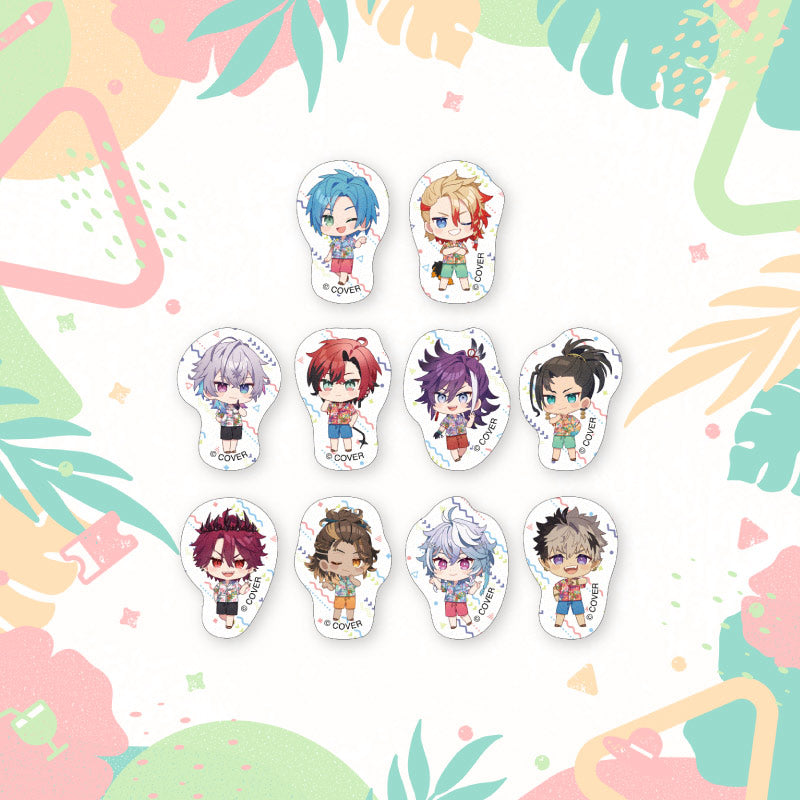 "hololive SUPER EXPO 2024" Event Merchandise Chibi Flake Stickers - HOLOSTARS English