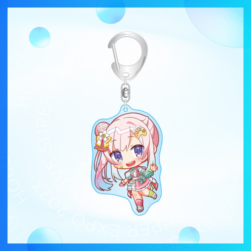"hololive SUPER EXPO 2023" Chibi Acrylic Keychain Bright Outfit Ver. - hololive Indonesia