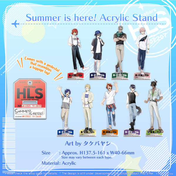 [20220725 - 20230130] "HOLOSTARS Summer is here!" Acrylic Stand