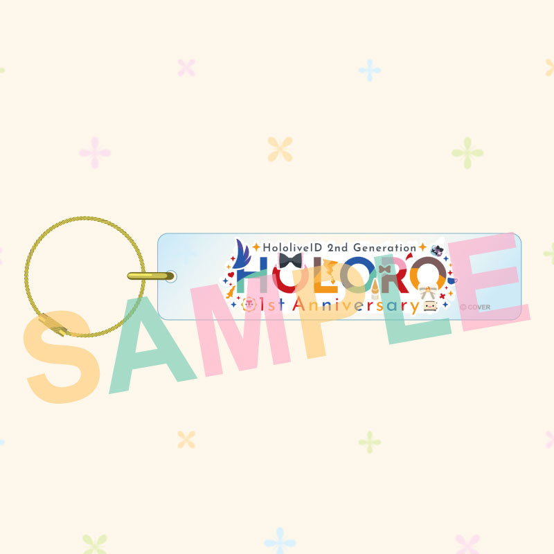 [20211208 - 20220110] "hololive Indonesia 2nd Generation First "holoroversary"" Special “holoroversary” Keychain