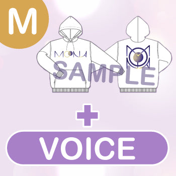 [20210215 - 20210315] "Moona Hoshinova Birthday 2021" Voice & goods complete pack (White / M size)