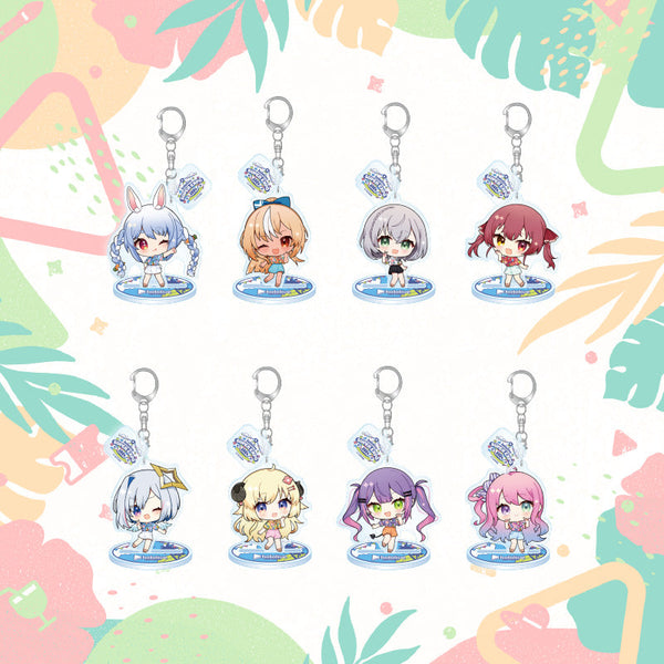 "hololive SUPER EXPO 2024 Chibi Acrylic Stand with Ornaments" Gen 3 & Gen 4