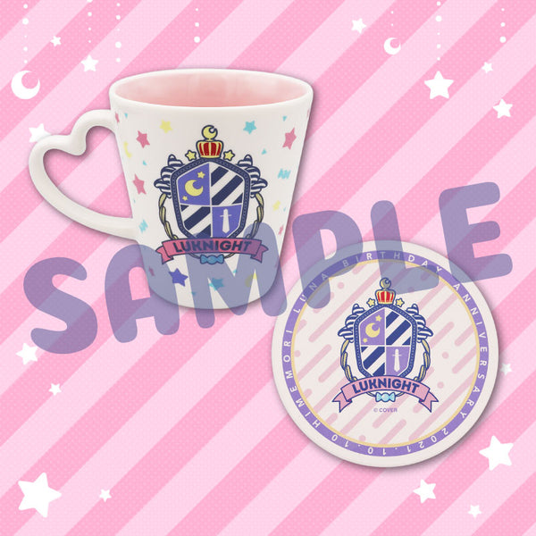 [20211010 - 20211115] "Himemori Luna Birthday 2021" LUKNIGHT Emblem Mug & Coaster