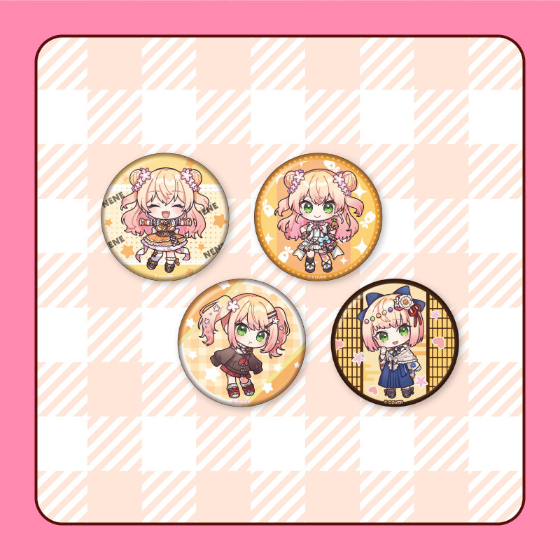 [20230114 - 20230220] "Momosuzu Nene "nenene no ne!" 1st EP Release Event Celebration" 1 Random Button Badge (4 Types)