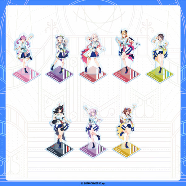 "hololive production" 3D Acrylic Stand Bright Outfit Ver. - Gen 2 & Gen Gamers