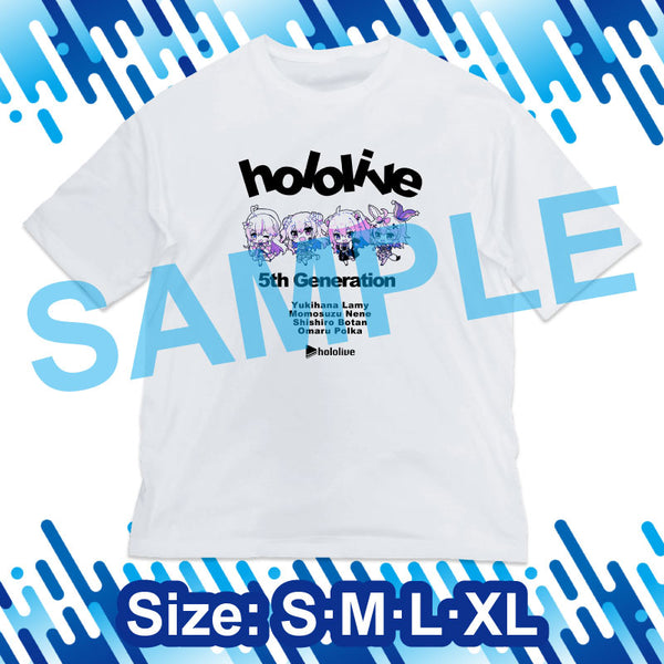 [20210906 - 20210930] "hololive summer festival × atre Akihabara" SUMMER FESTIVAL Loose-fitting Silhouette T-shirt hololive 5th Generation