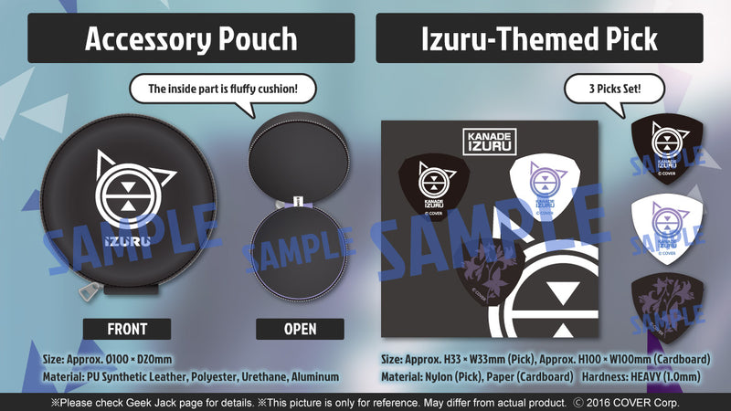 [20220622 - 20220725] "Kanade Izuru 3rd Anniversary Celebration" Merch Complete Set