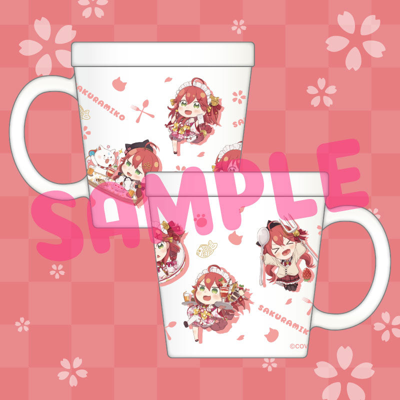 [20210730 - 20210831] "Sakura Miko 3rd Anniversary commemorative" Sakura Miko‘s Elite Café Mag cup