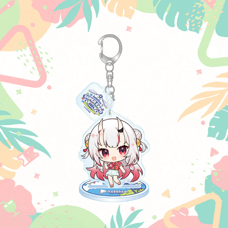 "hololive SUPER EXPO 2024 Chibi Acrylic Stand with Ornaments" Gen 2 & Gamers