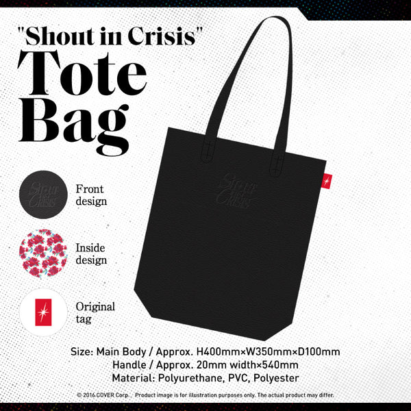 "Shout in Crisis" Tote Bag
