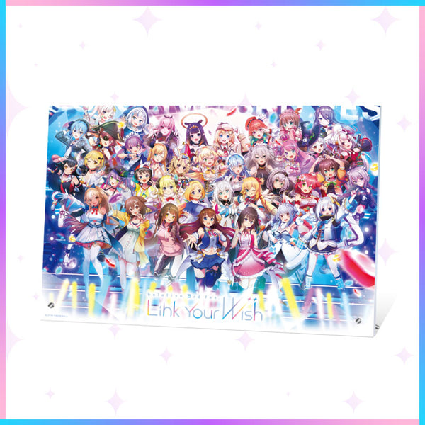 [20220731 - 20220824] hololive 3rd fes. Link Your Wish Premium Acrylic Panel