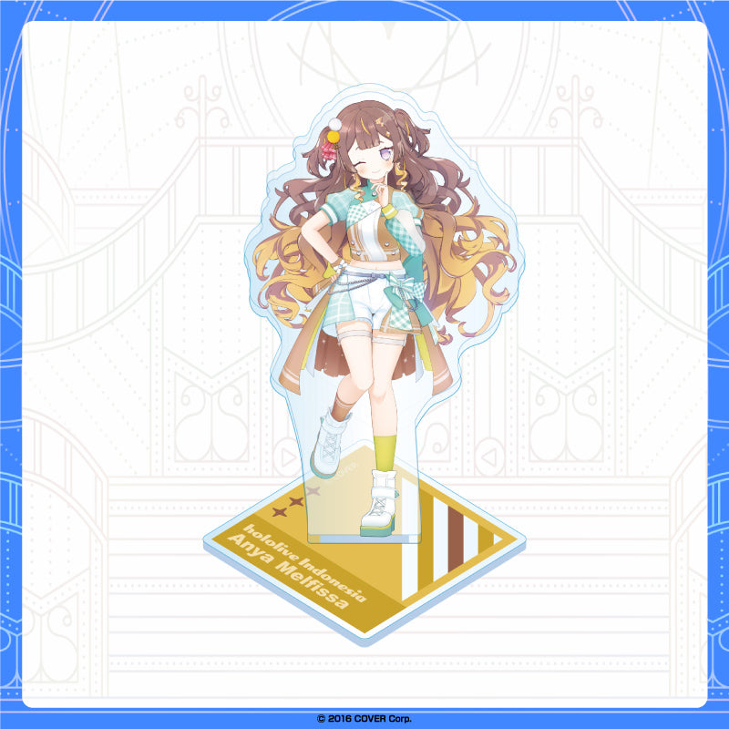 "hololive production" 3D Acrylic Stand Bright Outfit Ver. - hololive Indonesia