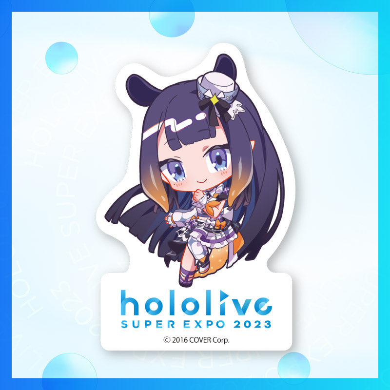 "hololive SUPER EXPO 2023" 迷你角色贴纸 Bright服装版 hololive English