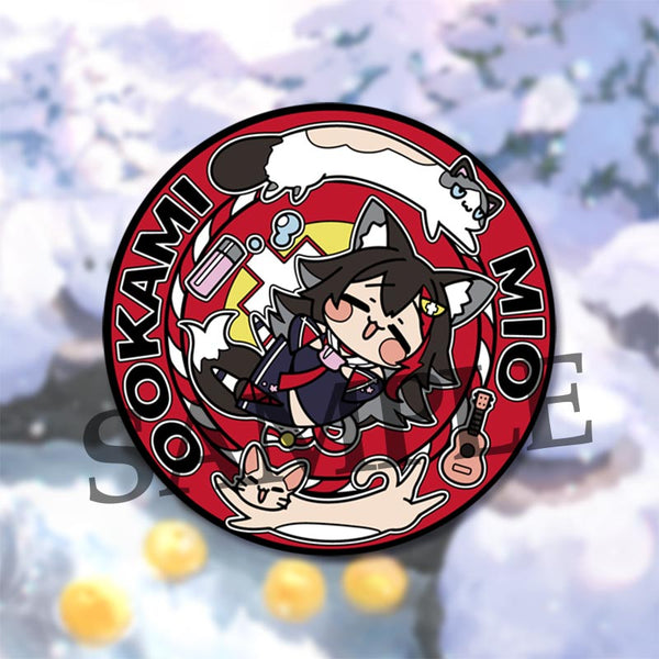 [20211207 - 20220110] "Ookami Mio 3rd Anniversary Celebration" Rubber Coaster