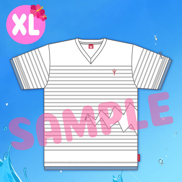 [20210621 - 20210726] "Gawr Gura Birthday 2021" Full Graphic T-shirt (Design by Icomochi-sensei, Size XL)