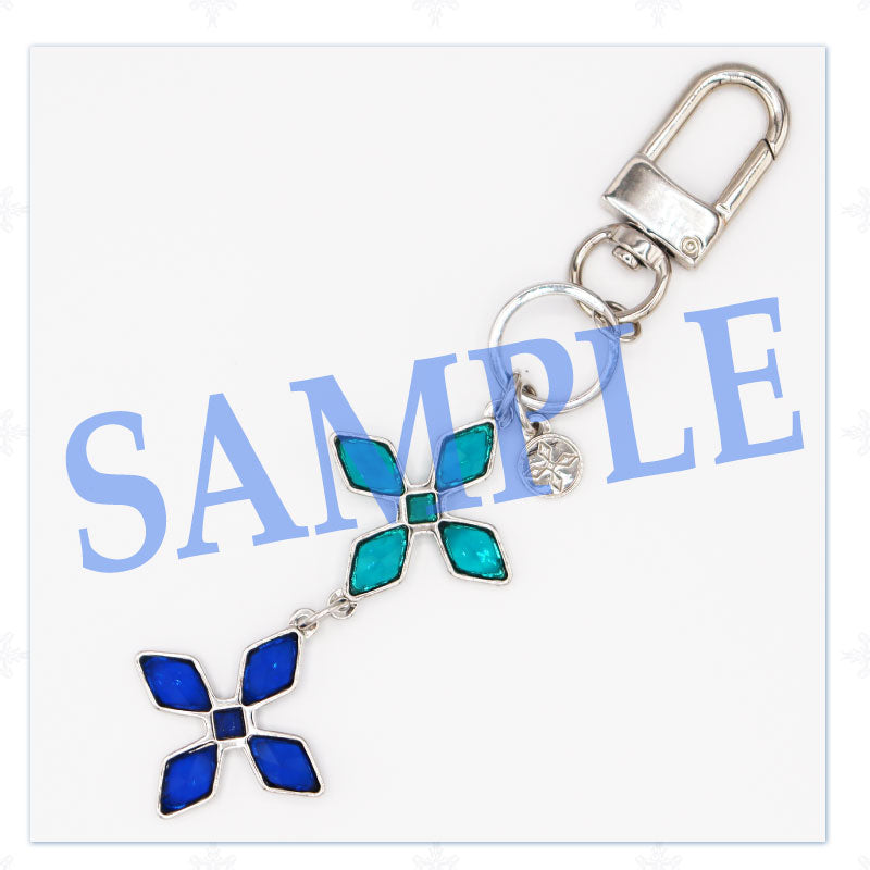 [20210812 - 20210913] "Yukihana Lamy 1st Anniversary commemorative" Snow crystal key holder
