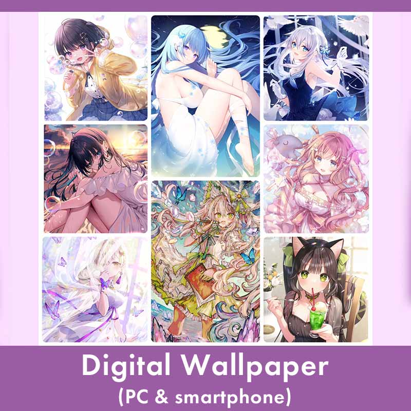 [20220430 - 20220531] "#TOKYOILLUSTRATIONWEEK" Digital Wallpaper (PC＆smartphone)