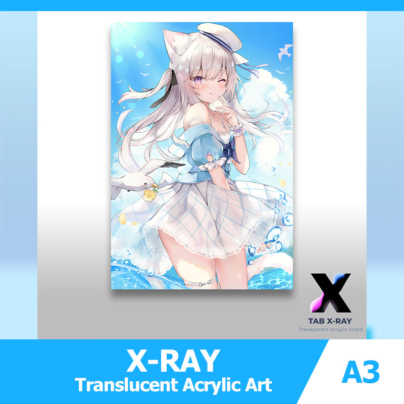 [20220802 - 20220831] "Summer Illustrations Expo" X-RAY A3（半透明亚克力画）