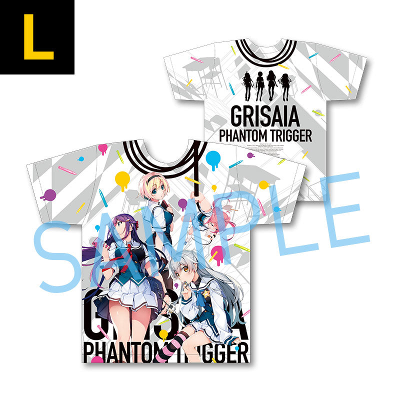 [20211108 - ] Grisaia Phantom Trigger Full Graphic T-shirt (L Size)