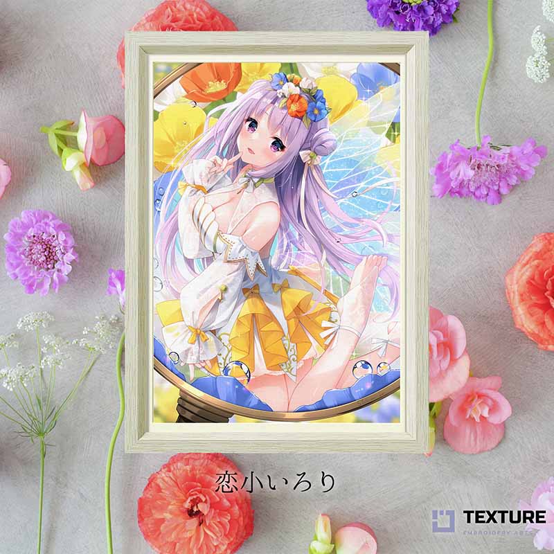 [20220430 - 20220531] "#TOKYOILLUSTRATIONWEEK" TEXTURE A3 (Embroidery Art)