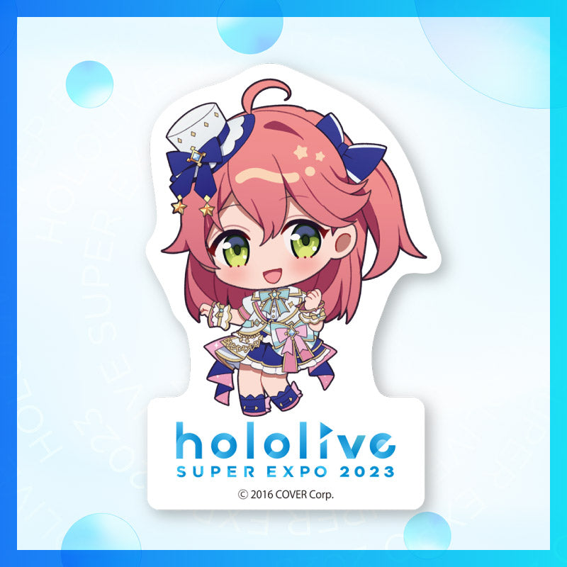 "hololive SUPER EXPO 2023" 迷你角色贴纸 Bright服装版 0期生&1期生