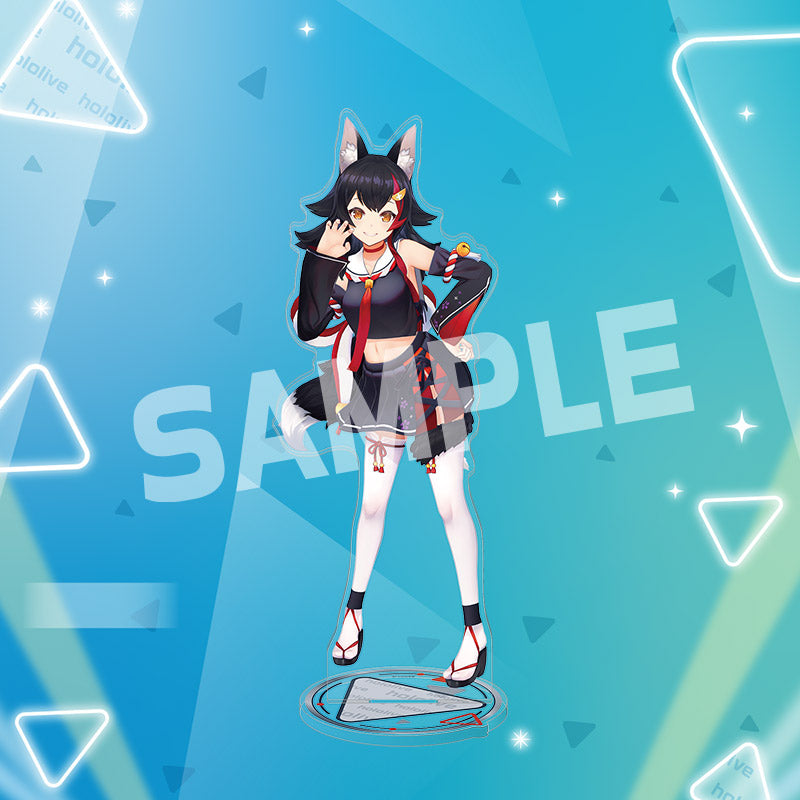 [20220426 - ] "hololive 3D Acrylic Stand" Ookami Mio