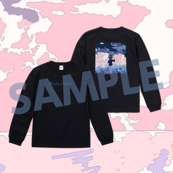 [20211117 - 20211220] "#holo_remix Official Goods" #holo_remix Long Sleeve Tee BLK
