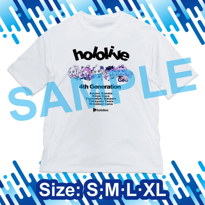 [20210906 - 20210930] "hololive summer festival × atre Akihabara" SUMMER FESTIVAL Loose-fitting Silhouette T-shirt hololive 4th Generation