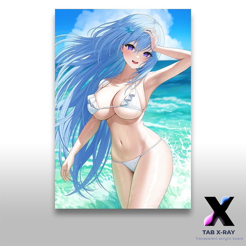[20220802 - 20220831] "Summer Illustrations Expo" X-RAY A4 (Translucent Acrylic Art)