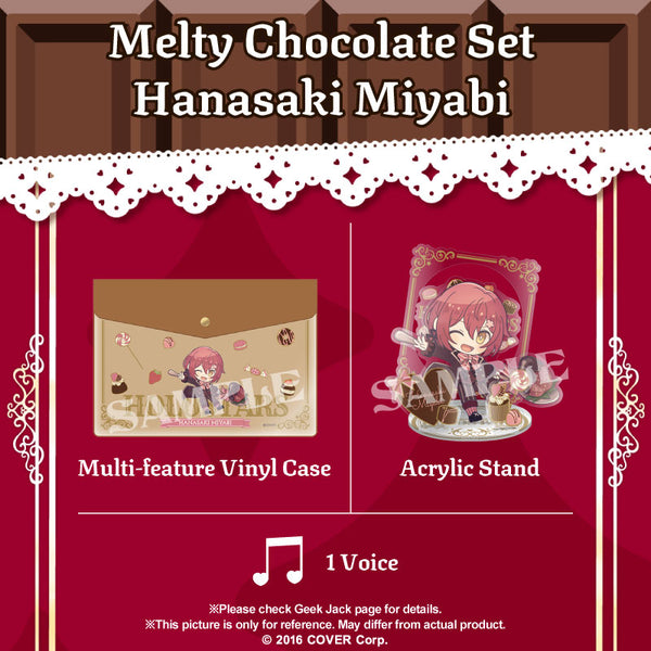 [20220207 - 20220808] "HOLOSTARS Valentine's 2022" Melty Chocolate Set [Hanasaki Miyabi]