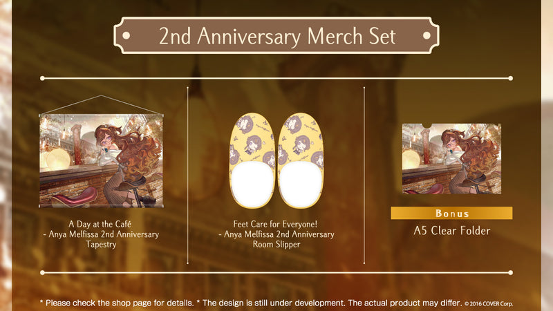 [20221205 - 20230306] "Anya Melfissa 2nd Anniversary Celebration" Merch Set