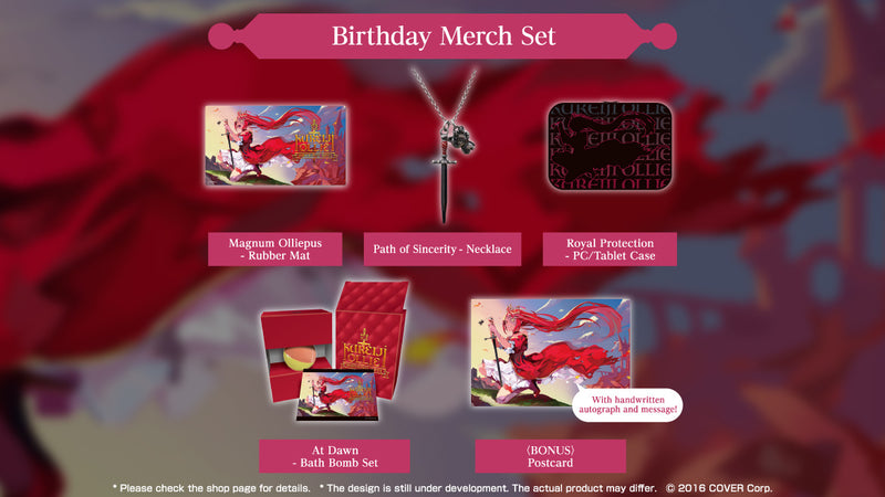 [20221013 - 20230116] "Kureiji Ollie Birthday Celebration 2022" Birthday Merch Set