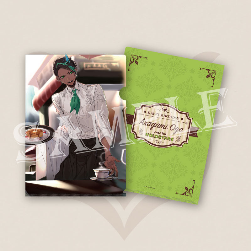 [20220115 - 20220221] "Aragami Oga Birthday Celebration 2022" Aragami Oga <Cafe Style> A4 Clear Folder