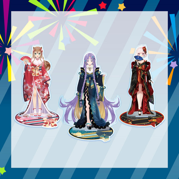 [20230317 - 20230619] "hi:BANA Merchandise" Kimono Costume Acrylic Stand - Gen 1
