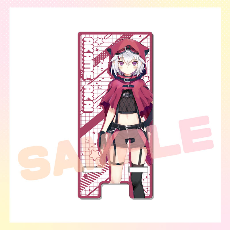 [20220319 - ] "HACONECT 2nd Gen Goods" Acrylic Cellphone Stand Akai Akame