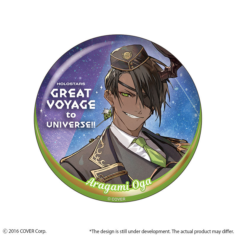HOLOSTARS 2nd ACT Button Badge (Aragami Oga)