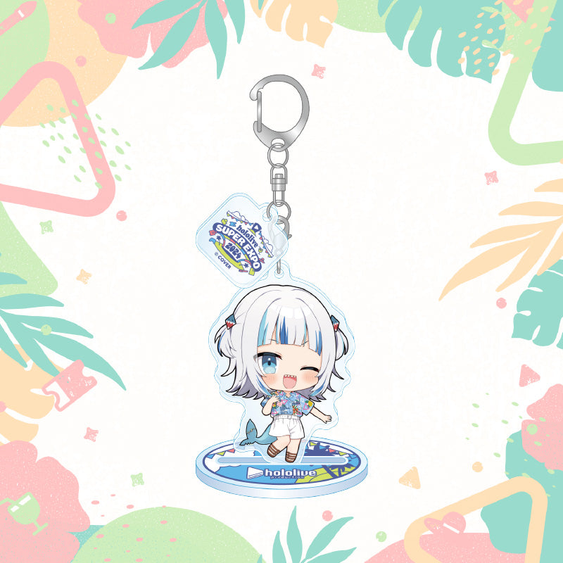 "hololive SUPER EXPO 2024 Chibi Acrylic Stand with Ornaments" Myth & Promise